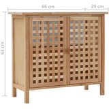 Ormarić za umivaonik od masivne orahovine 66 x 29 x 61 cm | Eponuda.ba