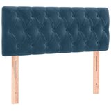  box spring s madracem LED tamnoplavi 100x200 cm baršun | shoptok.hr