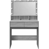 Toaletni stolić s LED svjetlima boja hrasta 80x41x134,5 cm | Eponuda.ba