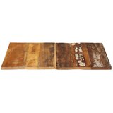  Četvrtasta stolna ploča 70x70 cm 15 - 16 mm od obnovljenog drva | shoptok.hr
