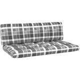 vidaXL Srednja vrtna sofa od paleta od crno impregnirane borovine | shoptok.hr