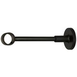 EXPO AMBIENTE Nosač (Crne boje, Prikladno za: Šipke za zavjese Ø 20 mm, 15,2 cm) | shoptok.hr
