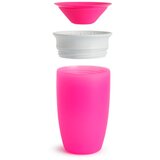 Munchkin Miracle 360° Cup skodelica Pink 12 m+ 296 ml | Shoptok.si