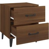 Noćni ormarići 2 kom boja smeđi hrasta 40 x 35 x 47 5 cm | shoptok.hr