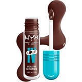 NYX Professional Makeup Lip I.V. Hydrating Gloss Stain glos za ustnice 5 ml odtenek 05 Mocha Me Wet | Shoptok.si
