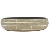 Nadgradni umivaonik raznobojni ovalni 59x40x15 cm keramički | shoptok.hr