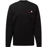Carhartt WIP Majica rumena / rdeča / črna