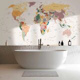  Foto tapeta - World Map 200x140 Vodootporna | shoptok.hr