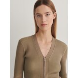 Reserved - Pulover za djevojčice - boja kave | shoptok.hr