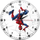 Marvel Wall Clock GlossySpider Man 003 Cijene