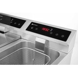 Hendi Indukciona friteza sa ispusnim ventilom - 2 x 8 l, Profi Line, 16L, 230V/7000W, 577x609x(H)410mm | Eponuda.com