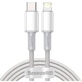 Baseus Kabel USB-C → MFI QC PD 20W 2m Woven Bijeli, (6953156231955) | shoptok.hr