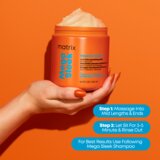Matrix Mega Sleek Smoothing Mask maska za kosu za neposlušnu i anti-frizz kosu 500 ml | shoptok.hr
