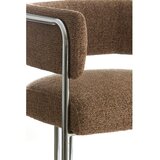 Light & Living Rjav kovinski jedilni stol Adante – | Shoptok.si