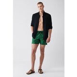 Avva Men's Green Quick Dry Standard Size Flat Swimwear Marine Shorts Cene