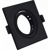  Okvir za ugradnu GU10 svetiljku 9x9 cm, crni u