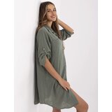Och Bella Dress-TW-SK-BI-22263.00-khaki | shoptok.hr