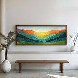 WALLXPERT FAH065-150 Multicolor Decorative Framed MDF Painting | Eponuda.com