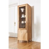The Beds Vitrina iz masivnega hrasta v naravni barvi 59x188 cm Twig – | Shoptok.si