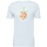 Lindbergh Majica svetlo modra / zelena / oranžna / bela | Shoptok.si