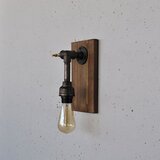 Opviq Pp175 woodenblack wall lamp | ePonuda.com