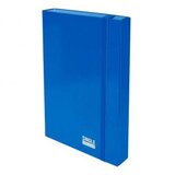  Fascikl kartonski Spree s klapnama i gumicom, 250X350X50 mm, plavi | shoptok.hr