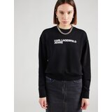 Karl Lagerfeld jeans Majica 'ESSENTIAL' črna / bela | Shoptok.si