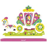 Janod vertikalna drvena slagalica princeza | shoptok.hr