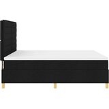 Krevet s opruga kutije s madracem Crna 180 x 200 cm tkanina | Eponuda.com