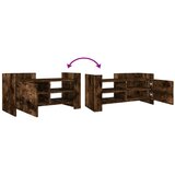 TV ormarić boja dimljenog hrasta 80x35x40 cm konstruirano drvo | Eponuda.com