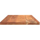 Stolna ploča 100x50x3,8 cm pravokutna od masivnog drva bagrema | shoptok.hr