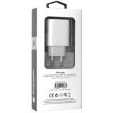 S-link Adapter - SL-EC62 (1kom USB-C, 5V/3A, 20W, brzo punjenje, bijeli) | shoptok.hr
