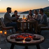  Vrtni kamin s rešetkom 60 cm Berdsen BD-881 | shoptok.hr