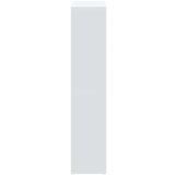 vidaXL Sobna pregrada / regal za knjige bijeli 69,5x29x137,5 cm drveni | shoptok.hr