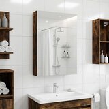  Kopalniška ogledalna omara Dimljeni oreh 40 x 10,5 x 60,5 cm, (5000232853) | Shoptok.si