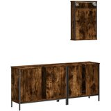  3-dijelni set kupaonskog namještaja boja hrasta drveni | shoptok.hr