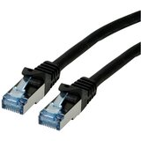 Roline 21.15.2853 RJ45 omrežni kabel\, patch kabel cat 6a s/ftp 3.00 m črna 1 kos, (20420130) | Shoptok.si