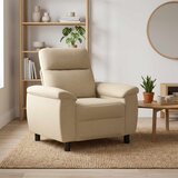 SOFA Krem 95 x 90 x 95 cm Tkanina | shoptok.hr