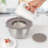 Orion Zdjela od nehrđajućeg čelika u srebrnoj boji &amp;oslash; 22 cm Beige &amp;ndash; Slike