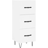  Visoka komoda bijeli 34,5x34x180 cm od konstruiranog drva | shoptok.hr