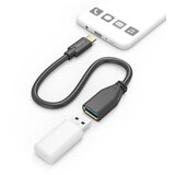 Hama otg, usb-c 15CM crni | shoptok.hr
