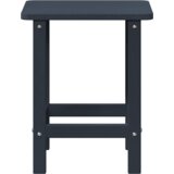 vidaXL Adirondack stranska miza Mornarsko modra 38x38x46 cm HDPE | Shoptok.si