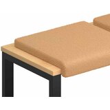  Jastučić za klupu 2 kom. Sherpa Tkanina Bež Dubina 35 cm | shoptok.hr