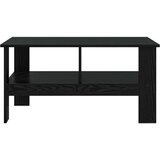  Stolić za kavu Crni hrast 90 x 50 x 45 cm Konstruirano drvo | shoptok.hr