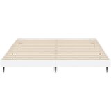  Okvir za krevet visoki sjaj bijeli 180x200 cm konstruirano drvo | Eponuda.com
