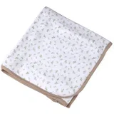 Bijela pamučna deka za bebe 75x75 cm Koala –