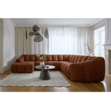 Miuform Kutna garnitura boja terakote (s desnim kutom/u obliku slova "U") Shell – | shoptok.hr