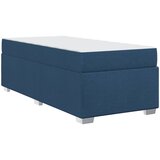  Krevetna konstrukcija s madracem Plava 80 x 200 cm tkanina | shoptok.hr