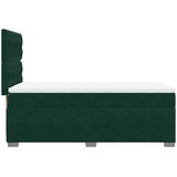  Box spring krevet s madracem tamnozeleni 90x200 cm baršunasti | shoptok.hr