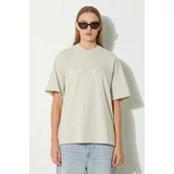 Carhartt WIP Pamučna majica S/S Duster T-Shirt za žene, boja: bež, I033555.1YCGD